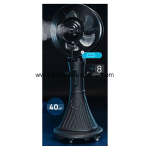 Ventilateur brumisateur EUROPLUS 1705 – 150W – Réservoir 30L – 8 vitesses