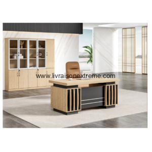 Table de bureau moderne beige – “New Look Office Table”- 1.2 m