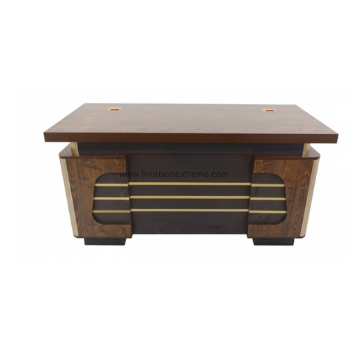 Table de Bureau Exécutive 19 – “Bois haut de gamme”