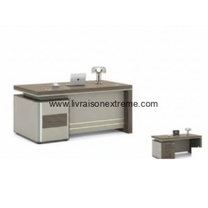 Table de Bureau lignes épurées 19 – “ Bois haut de gamme”