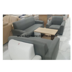 Canapé en Cuir - (3+2+1) 66 – “moderne et durable”