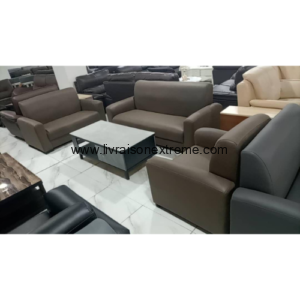 Canapé en Cuir - (3+2+1) 66 – “moderne et durable”