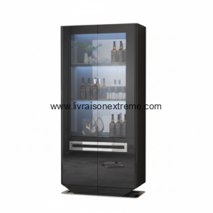 Meuble de rangement (1.8 m) Cabinet / Vitrine 90 – “Élégance et fonctionnalité”
