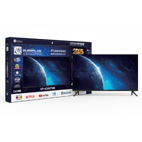 TV LED EUROPLUS Android 13 – 4K UHD -TSM