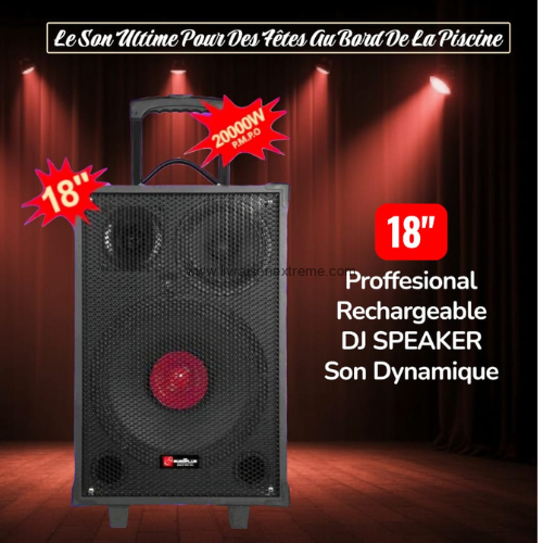 Baffle rechargeable EUROPLUS 20,000W “Professional DJ Speaker” -81 – Image 2
