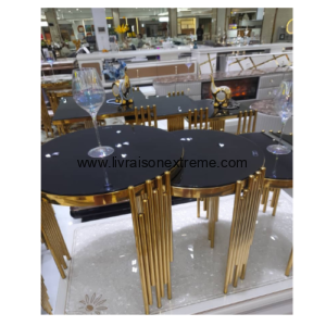 Ensemble de table Gigogne “Trio Luxe Doré” - lvxtn A3