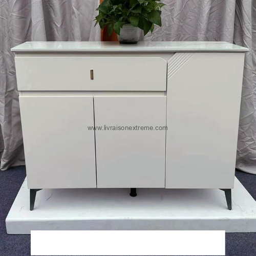 Armoire pour chaussures en bois-F5 " “Linea Blanche” – Image 2