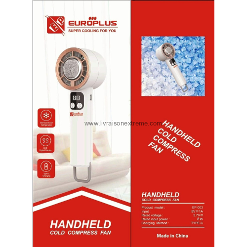 Mini Ventilateur Rechargeable europlus – Lvxep 00 – Image 4