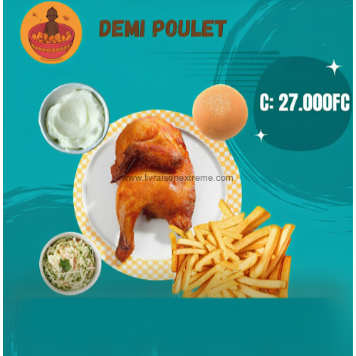 Demi Poulet Gourmand