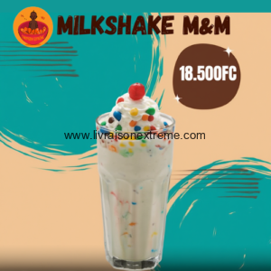 Milkshake M&M Gourmand