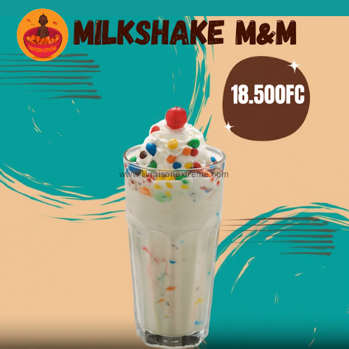 Milkshake M&M Gourmand