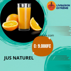 Jus d’Orange Naturel 