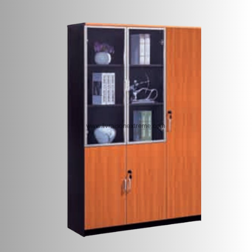 Armoire de bureau en bois 3 portes – Lvxtan 35‑0 – Image 2