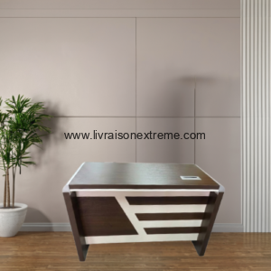 Table de bureau LVXTAN LQ00 – Design ligné - 1m