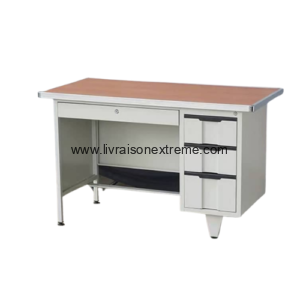 Table de bureau métallique – Design moderne lvx31
