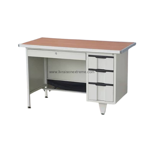 Table de bureau métallique – Design moderne lvx31