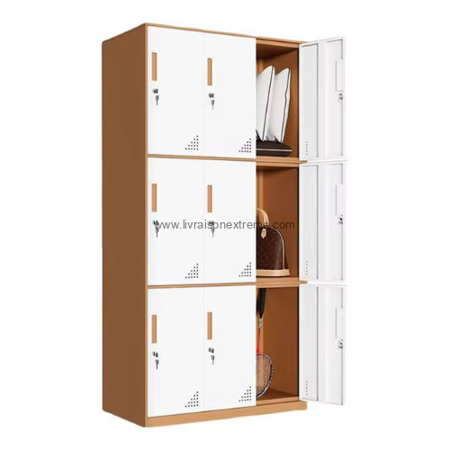 Armoire avec 9 portes – ( H = 1.8 m, L = 0.9 m )