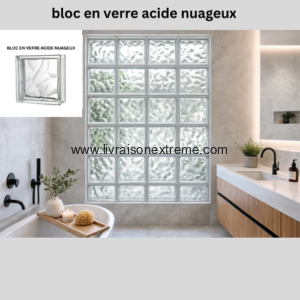 Bloc en verre – Collection Premium (fabriqué en Chine)