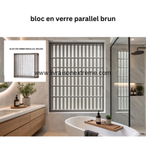 Bloc en verre – Collection Premium (fabriqué en Chine)