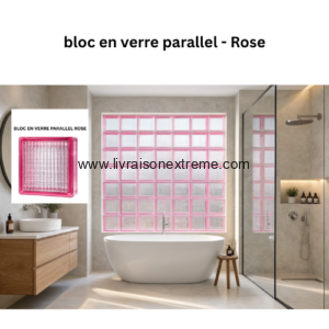 Bloc en verre – Collection Premium (fabriqué en Chine)