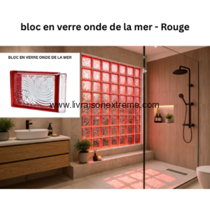 Bloc en verre – Collection Premium (fabriqué en Chine)