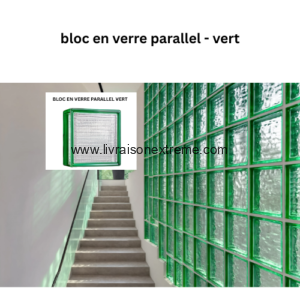 Bloc en verre – Collection Premium (fabriqué en Chine)