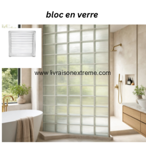 Bloc en verre – Collection Premium (fabriqué en Chine)