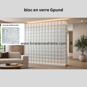 Bloc en verre – Collection Premium (fabriqué en Chine)