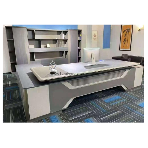 Table de bureau direction 1.6 m avec Retour – Image 2