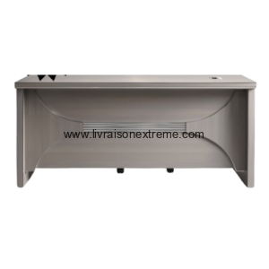Table de bureau Executive 1.6m – Gris Modern