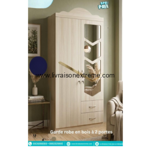 Garde robe Élégance Nature 2 Portes