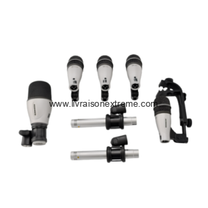 Kit de microphones pour batterie (marque Samson, ensemble de la gamme 7Kit)