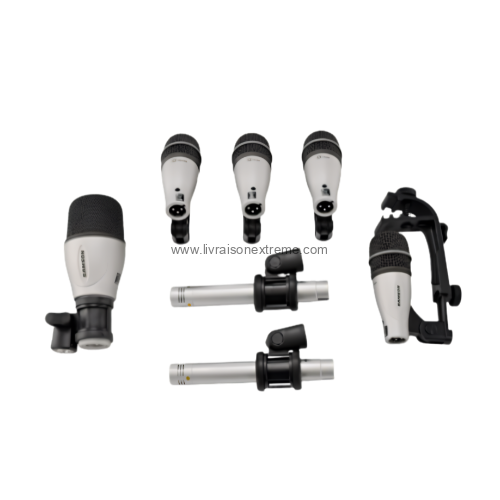 Kit de microphones pour batterie (marque Samson, ensemble de la gamme 7Kit)